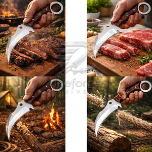 Cuchillos de Hoja Curva de Estilo Único y Calidad Superior, Cuchillos de Hoja Curva de Alto Rendimiento, Cuchillos de Hoja Curva con Logotipo Personalizado - Product Image 5