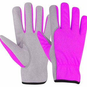 Guantes de Mecánico de Cuero Sintético Resistentes para Seguridad Industrial JNM SAFETY, Protección de Manos Suave y Cómoda para Actividades al Aire Libre - Product Image 3