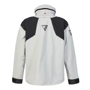 Chaqueta con Capucha Personalizada OEM para Hombre, Náutica, Marina, Impermeable, Cortavientos, Transpirable, de Microforro Polar Suave - Product Image 3