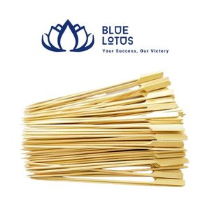 Brochettes en bambou durable de haute qualité pour l'industrie alimentaire, utilisées pour la transformation alimentaire, la grillade et la distribution à l'exportation, qualité supérieure - Product Image 1