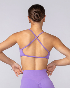 Soutien-gorge de sport pour femme, ajustable, à dos croisé, avec logo personnalisé, idéal pour le yoga, la gym et l'entraînement – Vente en gros - Product Image 2