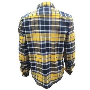 Wholesale High Quality Unisex Plaid Riding Shirt % Cotton CE Armored Motorbike <b>Flannel</b> <b>Jacket</b> Beaded Breathable Customized - Product Image 3