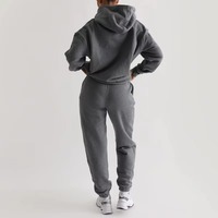 Ensemble Lounge Deux Pièces en Maille Côtelée Personnalisé à Manches Longues – Ensemble Classique Pull et Pantalon Large pour Femme