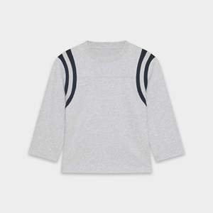 เสื้อยืดผู้หญิงคอวี แขนสามส่วน พิมพ์ลาย สไตล์ลำลอง ผ้าฝ้าย 100% รับผลิตตามสั่ง ขายส่ง - Product Image 4