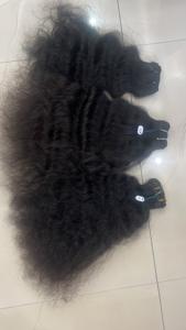 Nouvelle arrivée Soft Body Wave Machine Indian Temple extensions de trame de cheveux humains faisceaux 20-30 pouces directement de l'usine indienne - Product Image 6