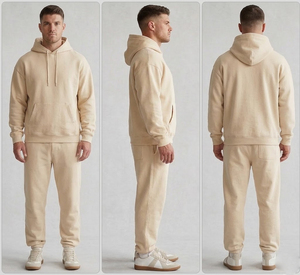 Conjunto Deportivo Holgado para Hombre, Chándal de Alta Calidad, Pantalones Deportivos y Sudadera con Capucha - Product Image 6