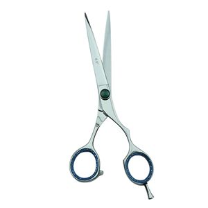 Ciseaux de barbier en acier inoxydable de 6,5 pouces pour droitiers |   Ciseaux de beauté multi-usages à lame affûtée, manche moyen, pour la coiffure - Product Image 3