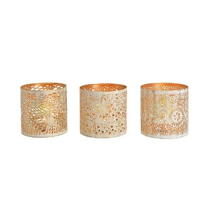 Designer Cut High End Metal Crafted Modern Brass Pillar Candle Holder Available Manufacturer Wholesaler Factory Direct <b>Sale</b> - Product Image 3
