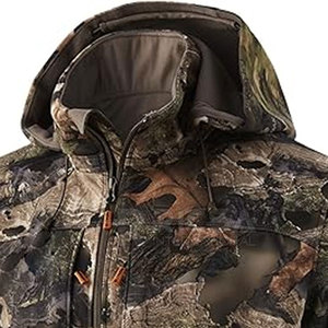 Sweat-shirts de chasse d'hiver haut de gamme pour hommes, respirants, chauds, en polyester/coton, pour usage en extérieur, logo personnalisé - Product Image 3