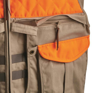 Gilet de chasse d'hiver de haute qualité, respirant, léger, en softshell imprimé, unisexe adulte, taille ajustable, personnalisable - Product Image 5