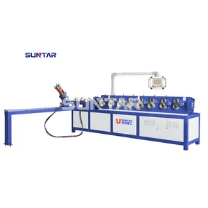 Duct round flange pipe forming machine angle steel roll forming machine