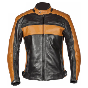 Wholesale Motorcycle <b>Racing</b> <b>Jacket</b> Premium Leather Riding Gear with Safety Protection and Comfort Fit - Product Image 2