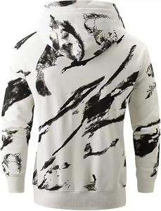 เสื้อฮู้ดดี้ผู้ชายทรงเข้ารูป พิมพ์ลายแบบซับลิเมชั่น ผลิตจากโพลีเอสเตอร์ ราคาขายส่งสูง มีความต้องการสูง ผ้าไม่ยับ - Product Image 2