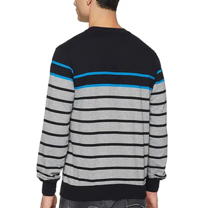 Sweat-shirts à manches longues, teints en pièce, basiques, pull-overs pour hommes, en molleton, col rond, en coton imprimé, sweats à capuche épais - Product Image 2