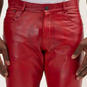 New Arrival Stylish Comfortable Leather <b>Pants</b> For Men Top Selling Product Streetwear Men Leather <b>Pants</b> - Product Image 6