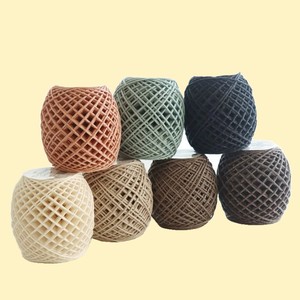 ไหมถักโครเชต์ MACRAME CHAIN โพลีโพรพิลีน สำหรับถักมือ น้ำหนัก 250 กรัม/ก้อน - Product Image 1