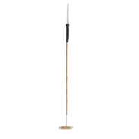 Tongkat Pemukul Polo Profesional Pro - 48" hingga 54" - Gagang Runcing 4/5 Simpul Kepala Kayu