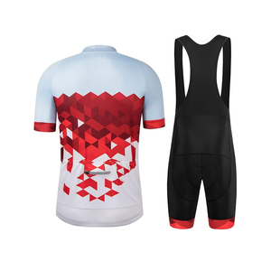 New Collection Custom Men Short Sleeves <b>Cycling</b> uniform zipper pocket <b>cycling</b> clothes for Men - Product Image 2