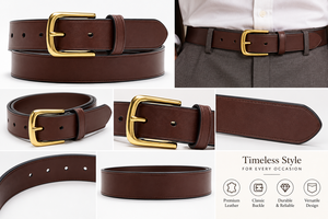 Ceintures en cuir personnalisées pour les marques privées et les marques de vente au détail de Divine International - Product Image 5