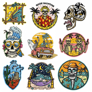 Premium Custom Fabric Embroidery Patch <b>Iron</b> <b>On</b> <b>Badge</b> for Jackets Caps Bags Uniforms Casual Wear Durable OEM Twill Embroidered - Product Image 6