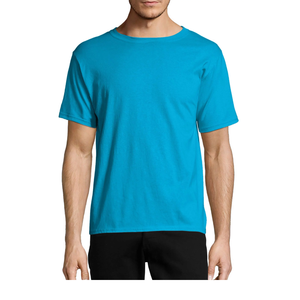 Camiseta de Hombre 2024, 100% Algodón de Alta Calidad, Talla Grande, Estilo Urbano, Corte Regular, Estampada, Informal, Manga Corta, Diseño Liso - Product Image 4
