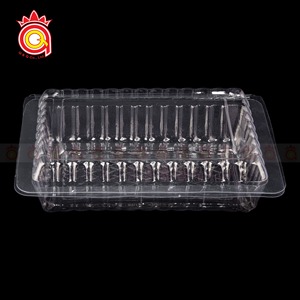 Clear Biodegradable <b>PET</b> <b>Container</b> Disposable Fruit Box Made in Vietnam for <b>Food</b> Storage & Lunch Use - Product Image 2