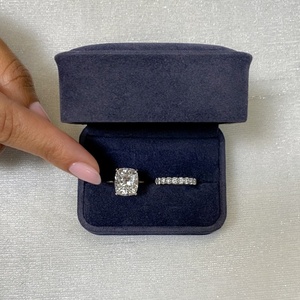 Elongated 7.04ct Cushion Shape Lab <b>Diamond</b> Engagement <b>Ring</b> High Quality 10K 14K Gold Two Tone Solitaire <b>Ring</b> Direct Factory - Product Image 3