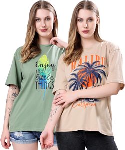 โรงงาน OEM รับผลิตเสื้อยืดโอเวอร์ไซส์ผู้หญิง คอกลม เสื้อยืดเปล่า เสื้อยืดผู้หญิง พิมพ์ลายเสื้อยืดตามสั่ง - Product Image 1