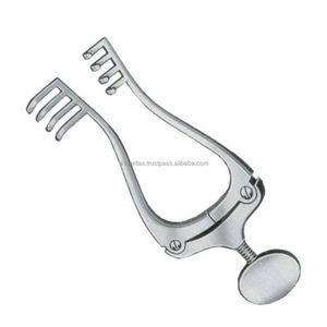 Rétracteurs Veritas Jansen de qualité supérieure A-1 à pointes profondes et affûtées avec vis de réglage, porte-aiguille manuel réutilisable - Product Image 2