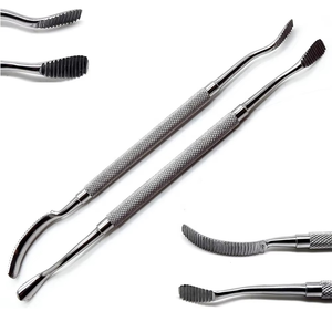 Par de Limas Dentales para Hueso de Azicon # 12 & # 45 - Howard de doble extremo # 12 y Miller # Juego de 45 Limas para Huesos de Acero Inoxidable para Alveoloplastia - Product Image 1
