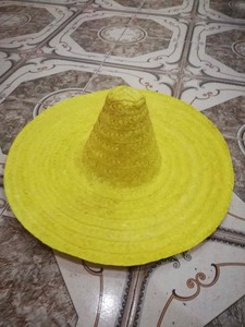 Handwoven Embroidery Adult <b>Straw</b> <b>Hat</b> with Fringes on Brim and Ear Use for Sports Party Wedding Casual Events summer beach tour - Product Image 2