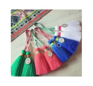 Best Tassel <b>Fringe</b> Trim with Handmade Decorative Tassel for Carpets <b>Curtains</b> Wedding Dresses & Party Decor at wholesaler Price - Product Image 1