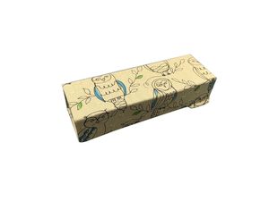 Étuis à lunettes pliables rectangulaires en tissu faits à la main avec motifs de dessins animés - Product Image 2