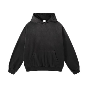 Fashion Unisex Oversized Hoodie Premium Fleece Cotton Hooded Sweatshirt Custom Printing OEM ODM Wholesale Supplier - Product Image 6