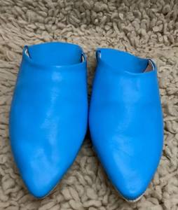 รองเท้าแตะโมร็อกโกแท้ ทำมือจากหนังแท้ สไตล์มินิมอลแบบดั้งเดิม ใช้ได้ทั้งในบ้านและนอกบ้าน ของขวัญสุดพิเศษ - Product Image 3