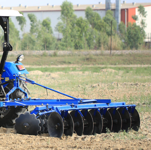 Herse à disques commerciale, équipement agricole avec disques en acier durables, réglages ajustables et action de coupe efficace - Product Image 5