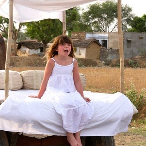 Cool Bohemian Look White Cotton Summer Sleeveless Floor Length With <b>Loose</b> <b>Fitting</b> & Adjustable Strap Perfect Beach Wear <b>Dress</b> - Product Image 1