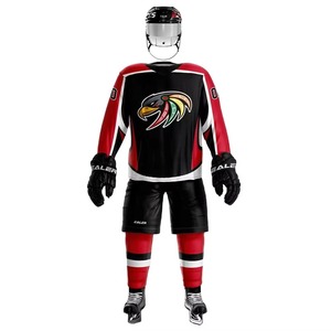 Uniforme de hockey sur glace haut de gamme, fabricant OEM en gros, broderie personnalisée, fournisseur mondial de vêtements de hockey en polyester - Product Image 2