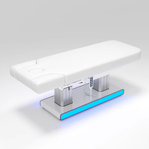 Le nouveau lit de beauté électrique à 4 moteurs peut chauffer le lit pour les soins du visage lit de massage des cils tatoués pour les salons de beauté - Product Image 2