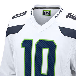 Maillot de football américain respirant à manches courtes pour adultes, 100 % polyester, antibactérien - Product Image 5