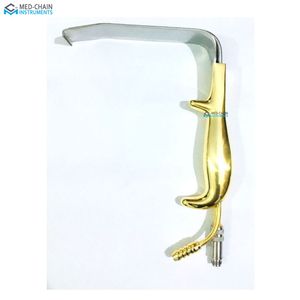 Tebbetts Breast Augmentation Fiber <b>Optic</b> 90x30mm Plastic Surgery Lighted Retractor Plastic Surgery <b>Instruments</b> - Product Image 3