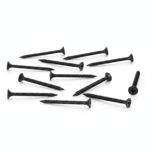 Drywall Screw Phillips Drive Fine/Coarse Thread <b>Drill</b> Point Self-Drilling Pan Bugle Class 8.8 Carbon Steel Phosphate Coated - Product Image 1