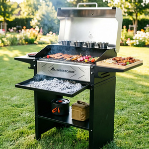 Ensemble complet d'accessoires pour <span class=keywords><strong>barbecue</strong></span>, outils de <span class=keywords><strong>barbecue</strong></span> en gros, personnalisés pour la cuisine en plein air - Product Image 1