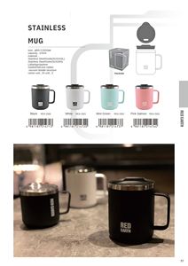 Tazas de Acero Inoxidable, Polipropileno y Silicona para Beber en Casa, Oficina o al Aire Libre - Diseño Casual y Elegante - Product Image 3