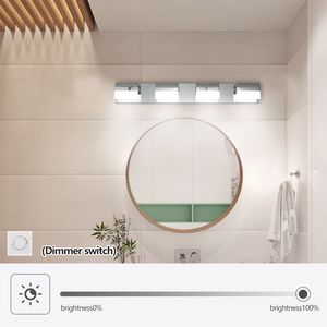 Moderna Lampada da Bagno a 4 Luci LED per Specchio, Illuminazione da Parete per Bagno - Product Image 2
