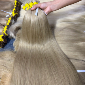 Extensions de cheveux en vrac, super double drawn, cheveux vierges bruns, 100% cheveux vietnamiens, sans traitement chimique - Product Image 1