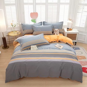 Parures de couette de luxe en coton 100% pour lit King Size, 3 pièces, prix d'usine - Product Image 1