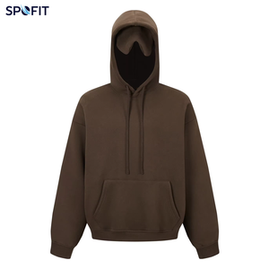 Sudaderas con Capucha Unisex de Invierno, Holgadas, Gruesas, con Diseño Sólido, Personalizables con Logotipo Propio, Venta al Por Mayor - Product Image 5