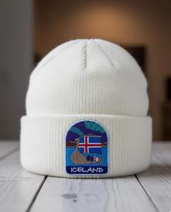 Patch brodé Islande à thermocoller/à coudre – Insigne, drapeau, blason de l'île – Cadeau - Product Image 4