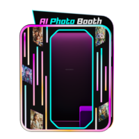 Photomaton Magique IA : Studio de Portrait Instantané IA, Distributeur Intelligent de Selfies avec Intégration Cloud et SDK
